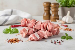 Brochettes de veau