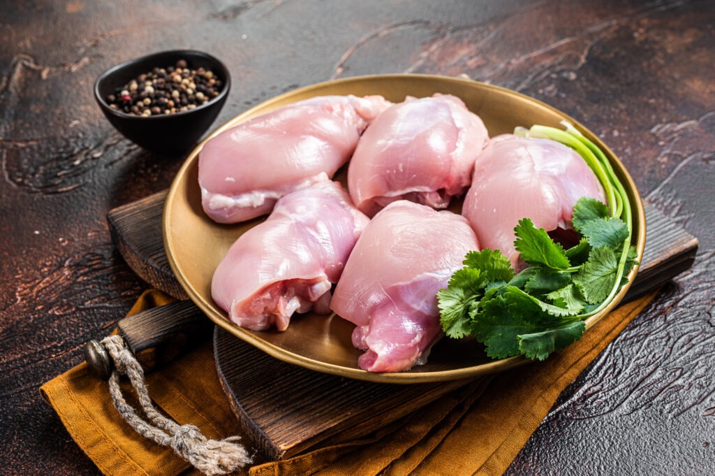 Cuisses / hauts de cuisses de poulet