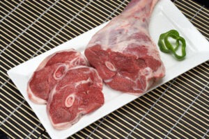 Gigot d'agneau raccourci