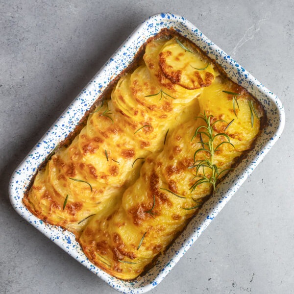 Gratin dauphinois dans plat à four