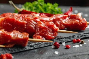 Brochette de boeuf tex mex