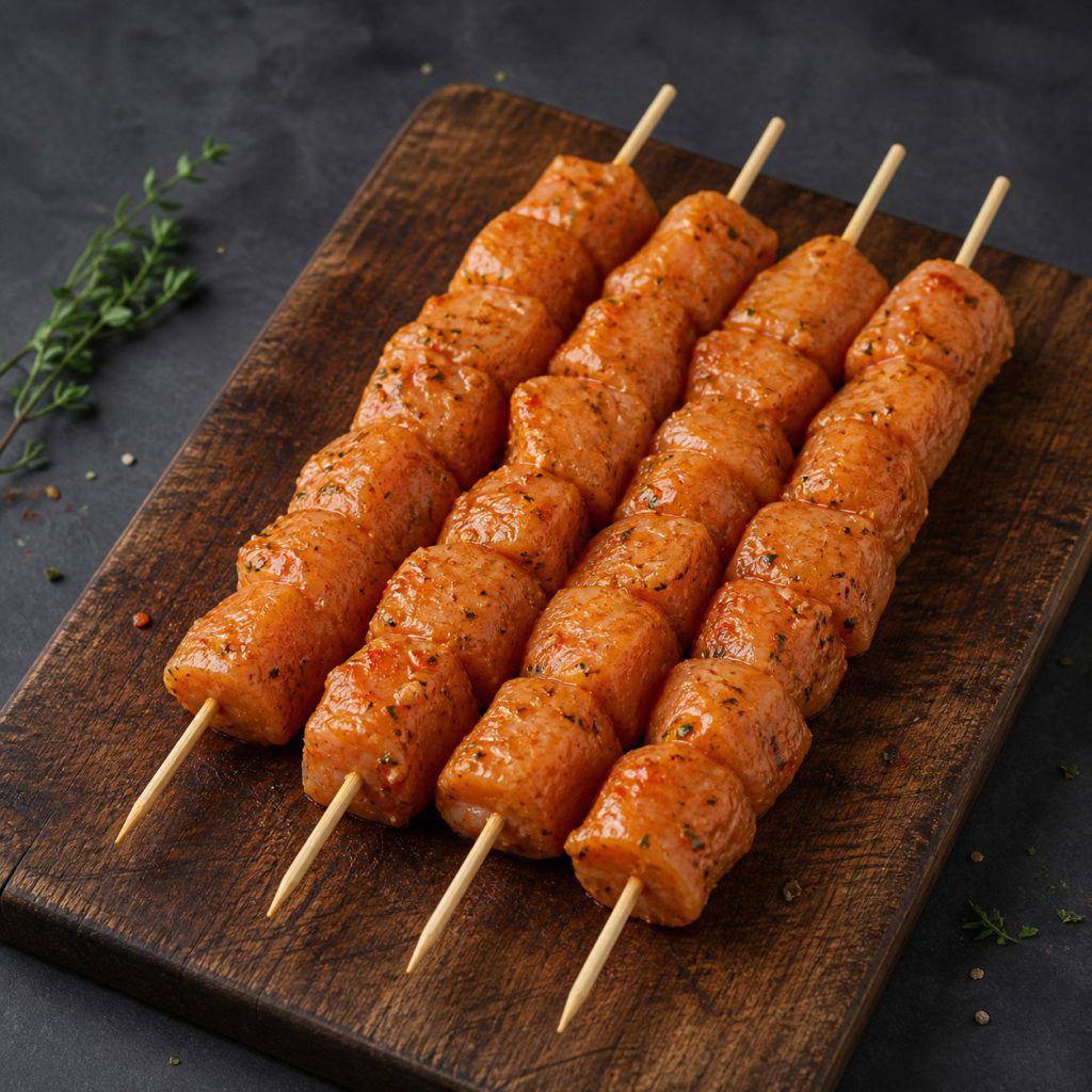 Brochette de poulet texmex
