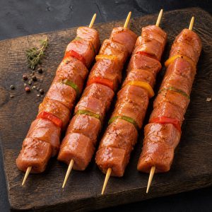 Brochette de veau texmex