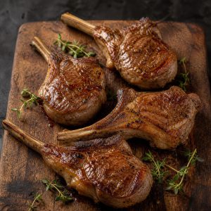 Côtelette d'agneau braisées
