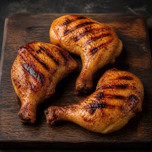 Cuisse de poulet grillée