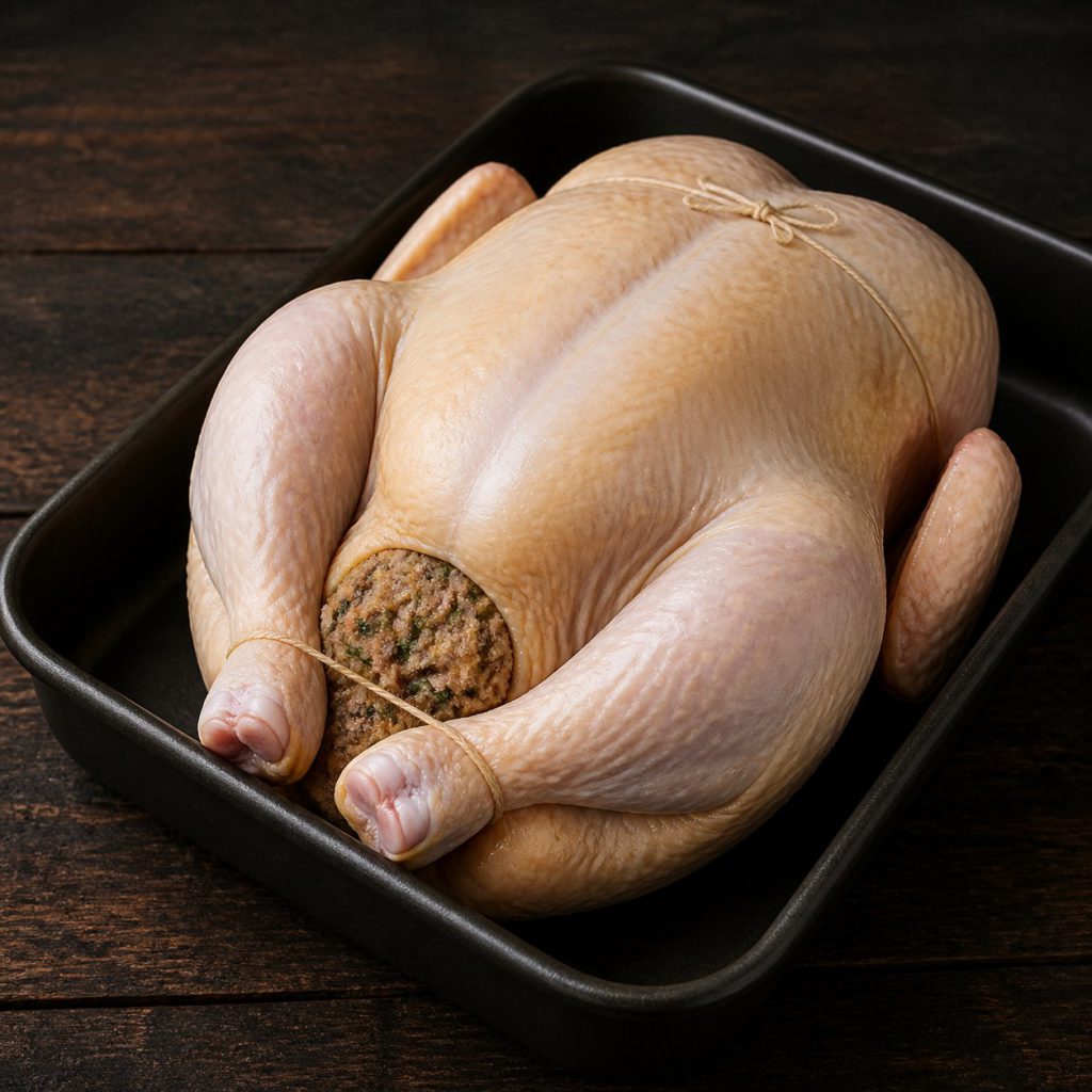 Poulet farci