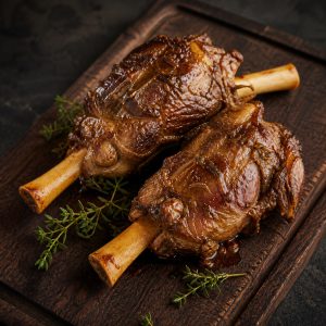 Souris d'agneau braisée