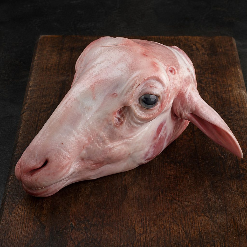 Tête d&rsquo;agneau